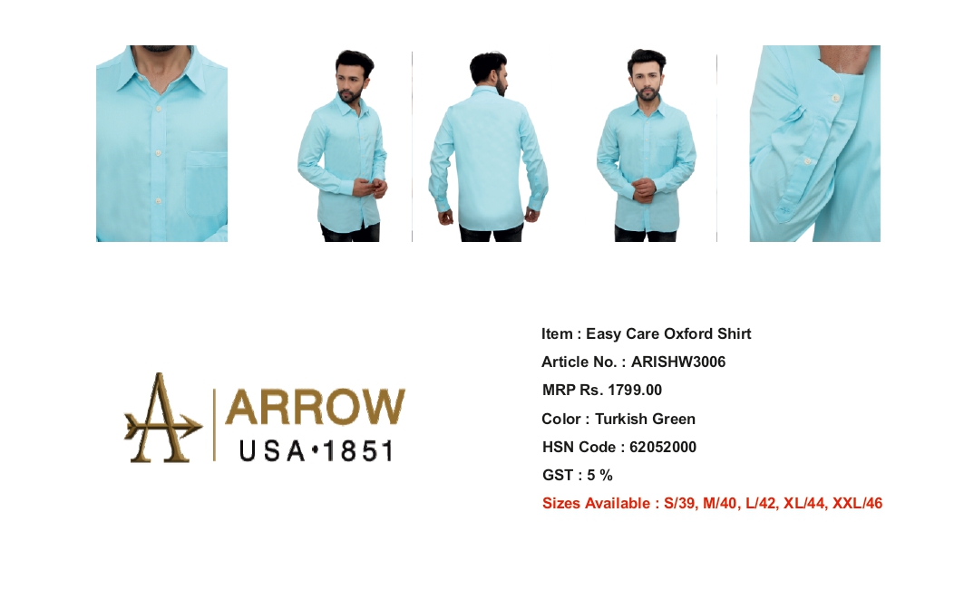 arrow turkish green color